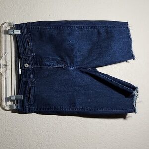 Free People Women Shorts Size 28 Cut Off Denim Jeans Bermuda